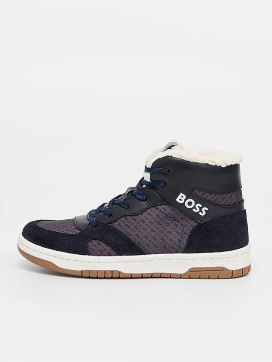 Zdjęcie produktu Sneakersy wysokie Boss niebieski
