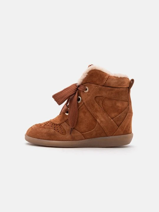 Zdjęcie produktu Sneakersy wysokie Bronx brązowy