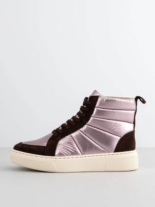 Zdjęcie produktu Sneakersy wysokie Bullboxer liliowy