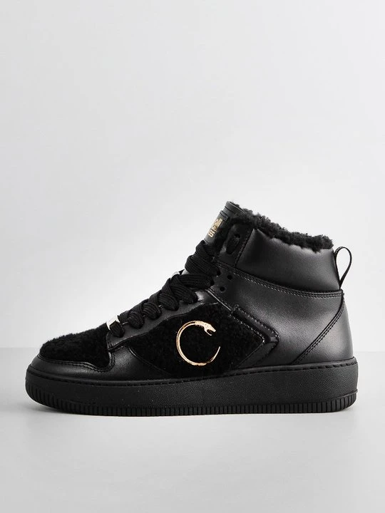 Zdjęcie produktu Sneakersy wysokie Cavalli Class czarny