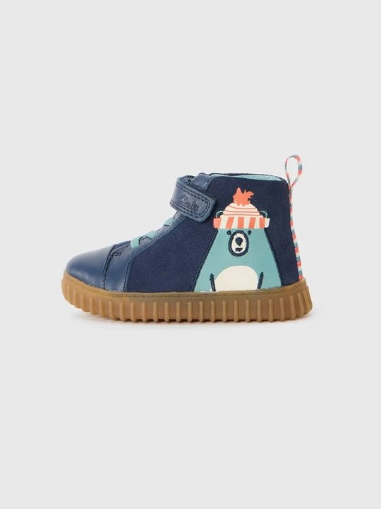 Zdjęcie produktu Sneakersy wysokie Clarks granatowy