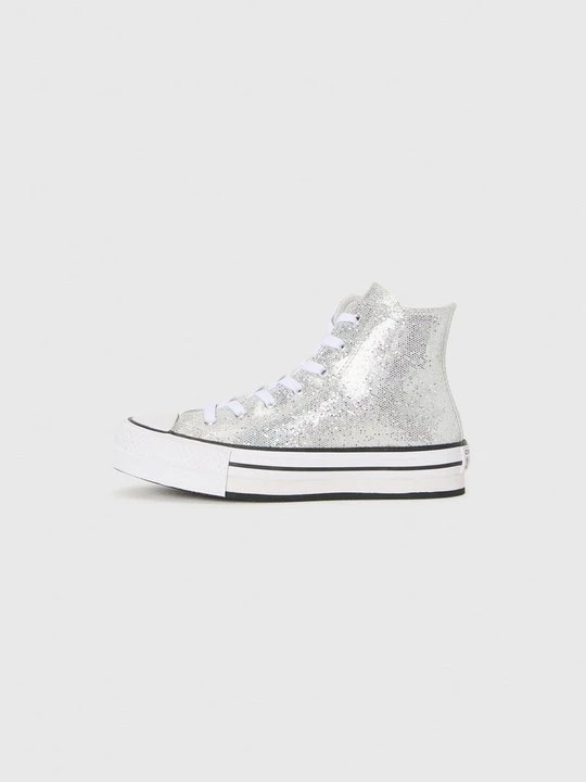 Zdjęcie produktu Sneakersy wysokie Converse srebrny