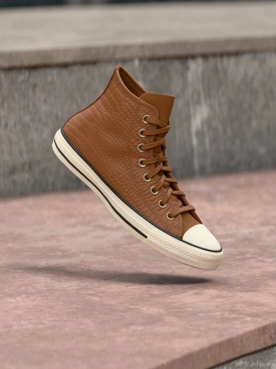 Zdjęcie produktu Sneakersy wysokie Converse brązowy