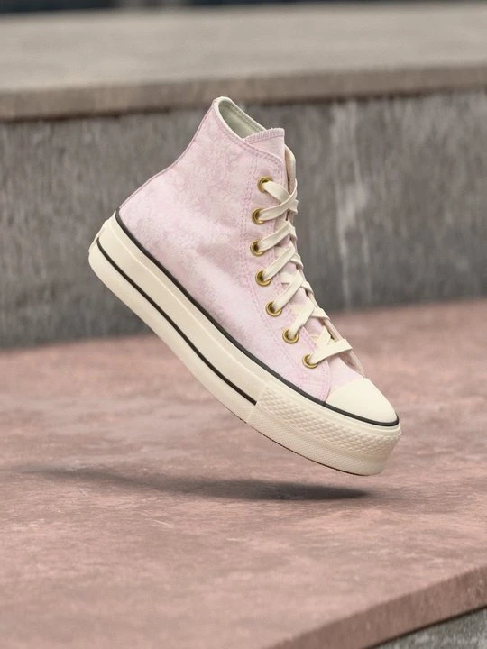 Zdjęcie produktu Sneakersy wysokie Converse jasnoróżowy