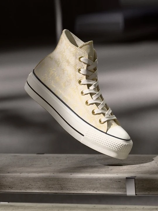 Zdjęcie produktu Sneakersy wysokie Converse jasnożółty