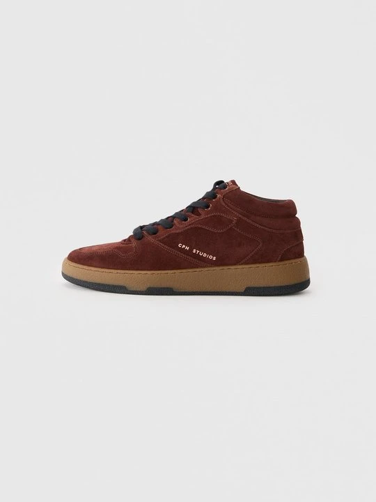 Zdjęcie produktu Sneakersy wysokie Copenhagen Studios bordowy