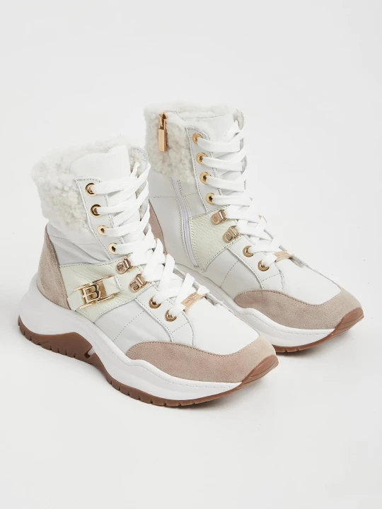 Zdjęcie produktu Sneakersy wysokie damskie ocieplane BALDININI