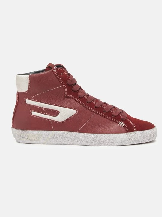Zdjęcie produktu Sneakersy wysokie Diesel czerwony