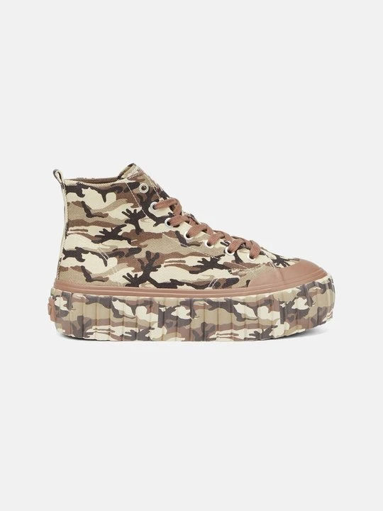 Zdjęcie produktu Sneakersy wysokie Diesel beżowy