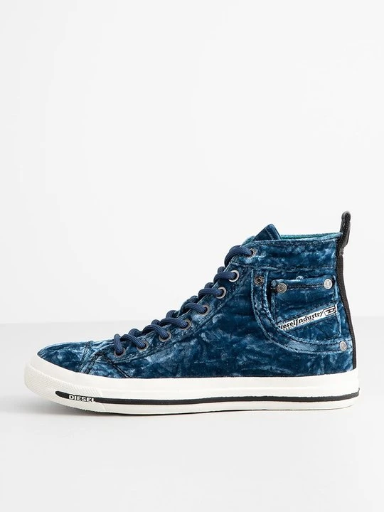 Zdjęcie produktu Sneakersy wysokie Diesel granatowy