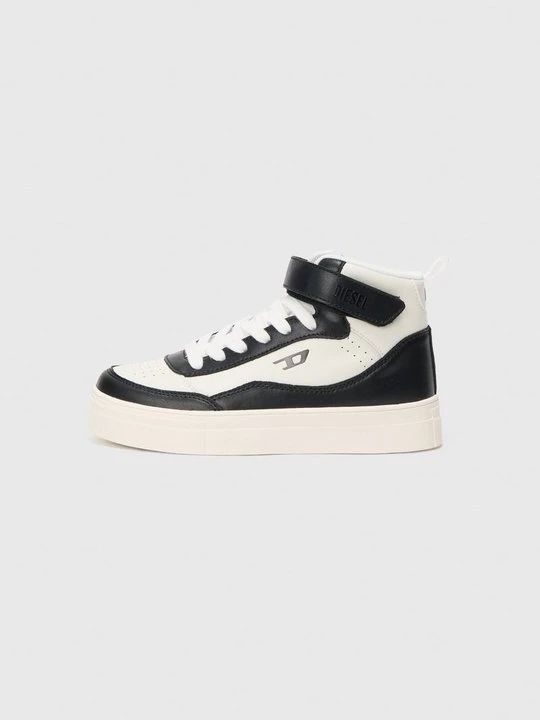 Zdjęcie produktu Sneakersy wysokie Diesel mleczny