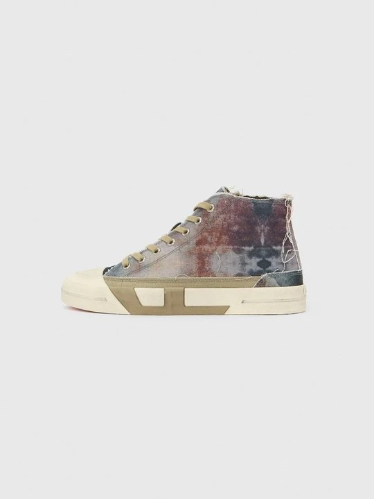 Zdjęcie produktu Sneakersy wysokie Diesel niebieski denim