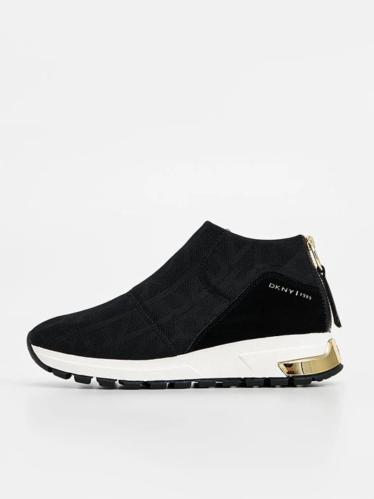 Zdjęcie produktu Sneakersy wysokie DKNY czarny