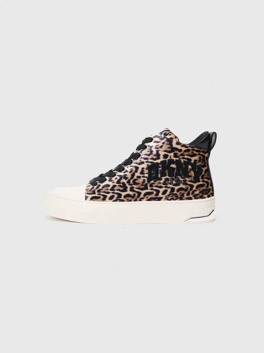 Zdjęcie produktu Sneakersy wysokie DKNY beżowy