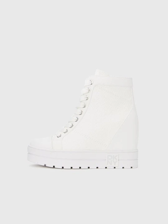 Zdjęcie produktu Sneakersy wysokie DKNY biały