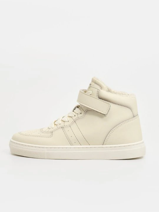Zdjęcie produktu Sneakersy wysokie Emporio Armani mleczny