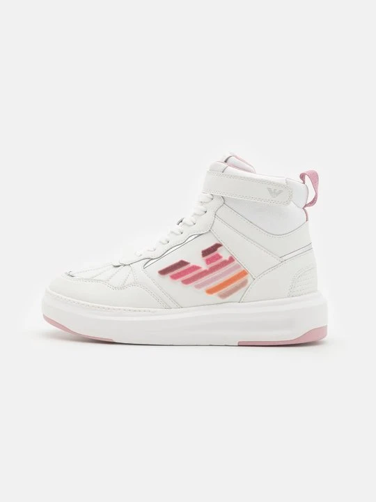 Zdjęcie produktu Sneakersy wysokie Emporio Armani biały