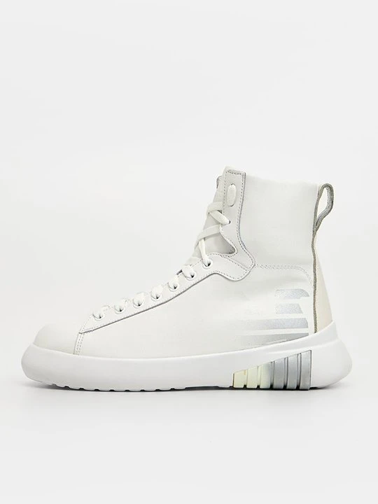 Zdjęcie produktu Sneakersy wysokie Emporio Armani biały