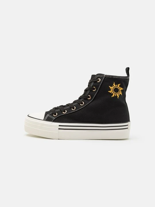 Zdjęcie produktu Sneakersy wysokie Even&Odd Wide Fit By Zalando czarny