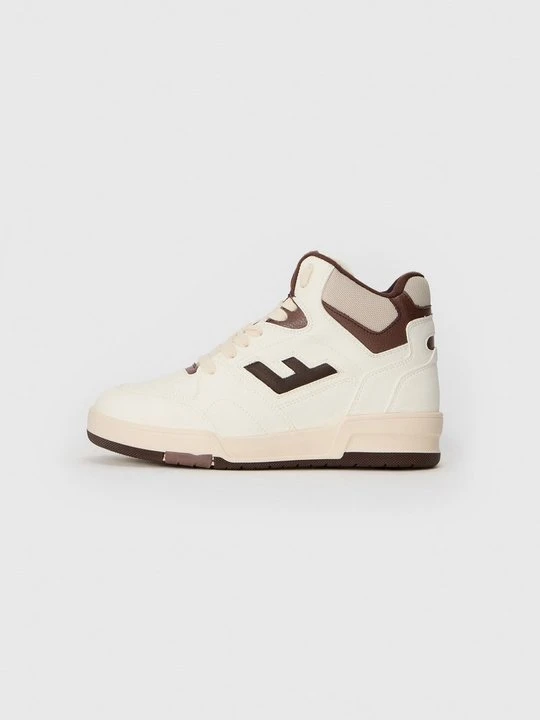 Zdjęcie produktu Sneakersy wysokie Flamingos' Life ciemnobrązowy melanż