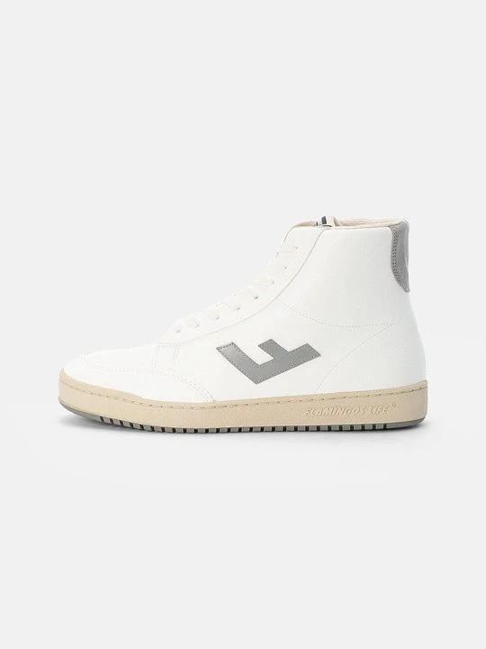Zdjęcie produktu Sneakersy wysokie Flamingos' Life biały