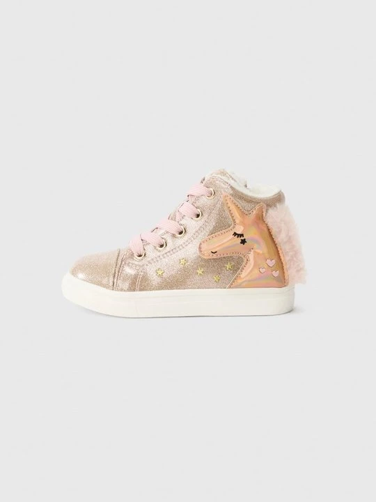 Zdjęcie produktu Sneakersy wysokie Friboo różowy