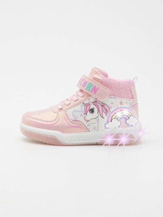 Zdjęcie produktu Sneakersy wysokie Friboo By Zalando jasnoróżowy