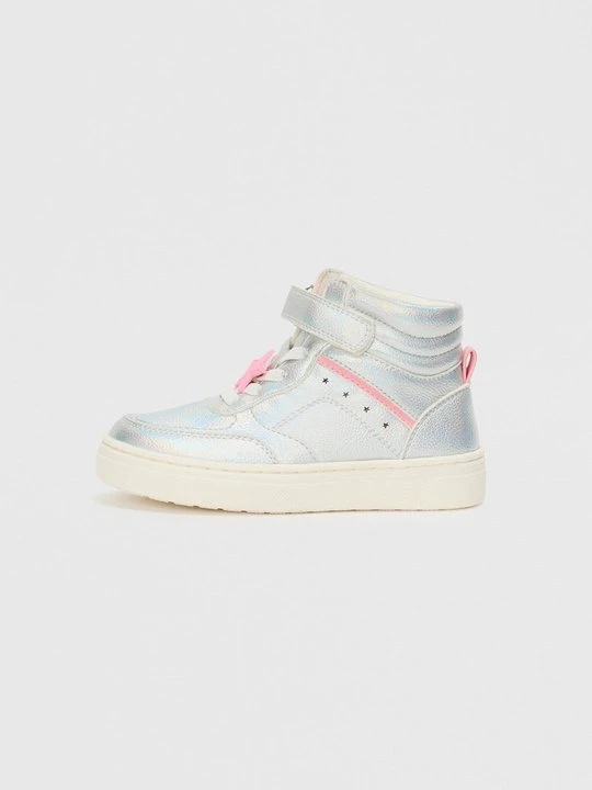 Zdjęcie produktu Sneakersy wysokie Friboo By Zalando srebrny