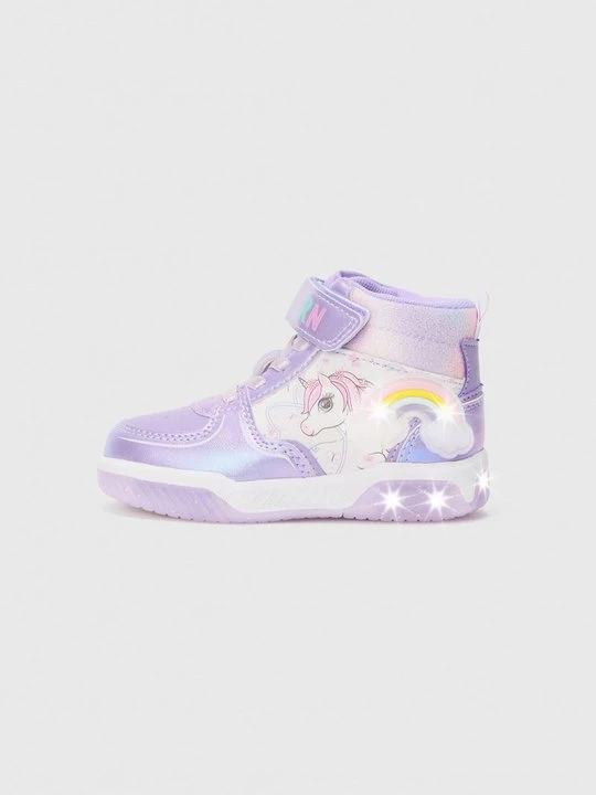 Zdjęcie produktu Sneakersy wysokie Friboo By Zalando liliowy