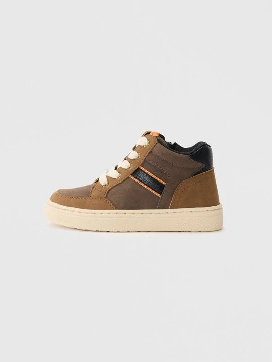 Zdjęcie produktu Sneakersy wysokie Friboo By Zalando brązowy