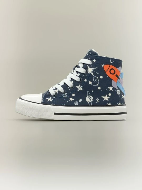 Zdjęcie produktu Sneakersy wysokie Friboo By Zalando granatowy