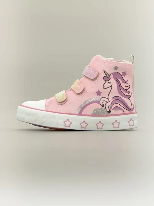 Zdjęcie produktu Sneakersy wysokie Friboo By Zalando różowy