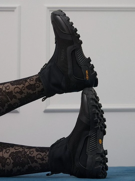 Zdjęcie produktu Sneakersy wysokie Ganni czarny