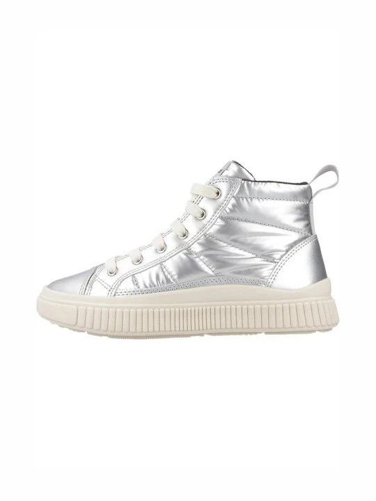Zdjęcie produktu Sneakersy wysokie Geox srebrny