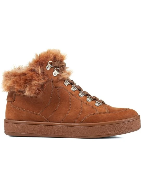 Zdjęcie produktu Sneakersy wysokie Geox koniakowy