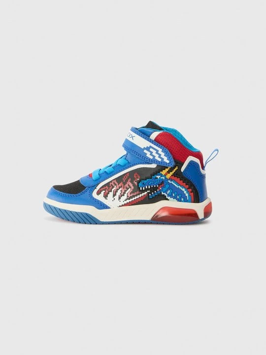 Zdjęcie produktu Sneakersy wysokie Geox błękit królewski