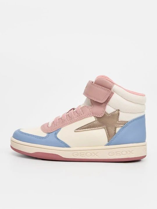 Zdjęcie produktu Sneakersy wysokie Geox mleczny