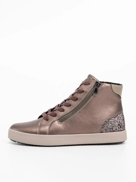 Zdjęcie produktu Sneakersy wysokie Geox taupe