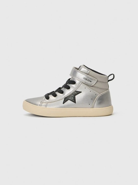 Zdjęcie produktu Sneakersy wysokie Geox srebrny