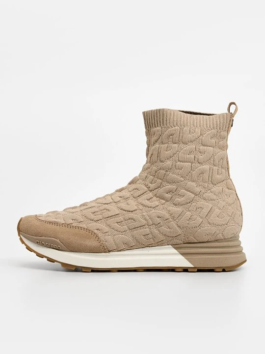 Zdjęcie produktu Sneakersy wysokie Gioseppo taupe
