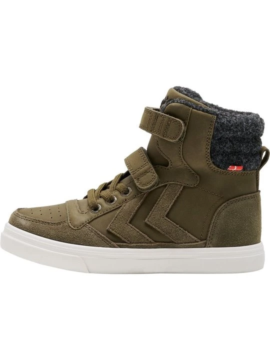 Zdjęcie produktu Sneakersy wysokie Hummel oliwkowy