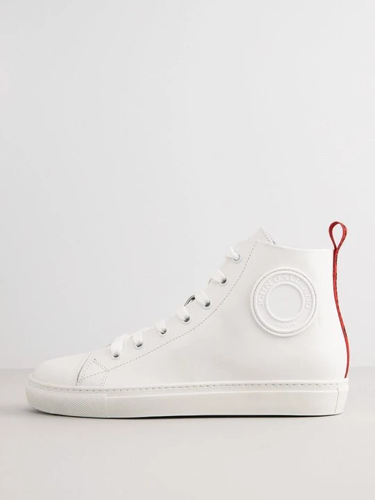 Zdjęcie produktu Sneakersy wysokie John Galliano biały