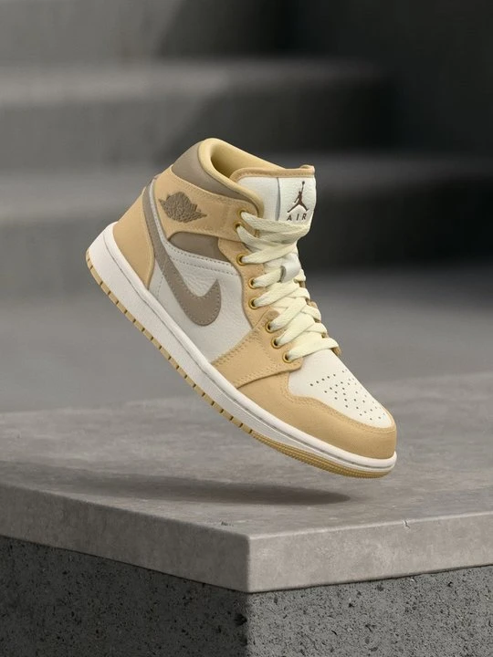 Zdjęcie produktu Sneakersy wysokie Jordan oliwkowy