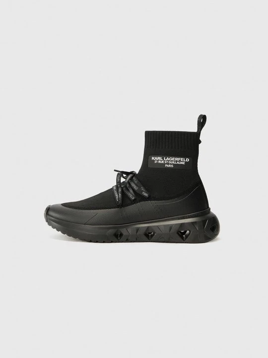 Zdjęcie produktu Sneakersy wysokie KARL LAGERFELD czarny