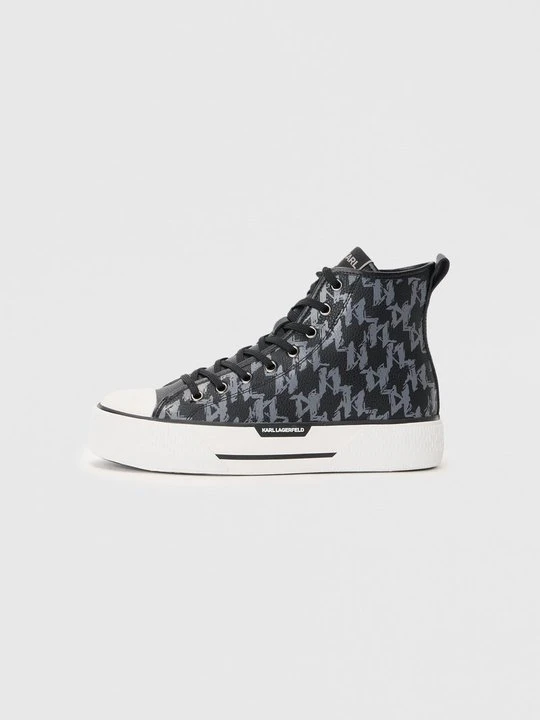 Zdjęcie produktu Sneakersy wysokie KARL LAGERFELD czarny