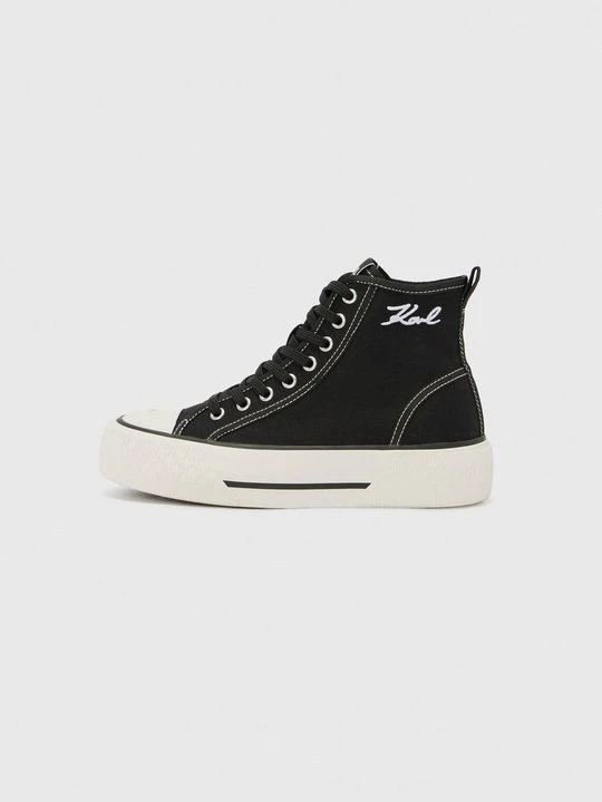 Zdjęcie produktu Sneakersy wysokie KARL LAGERFELD czarny