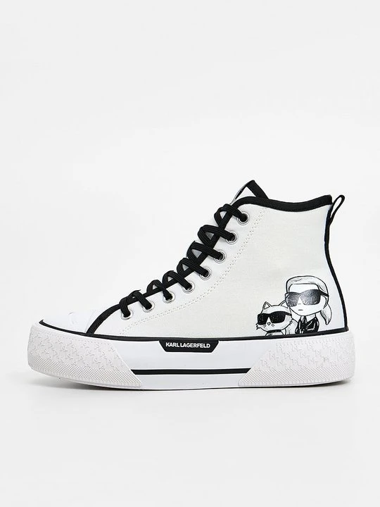 Zdjęcie produktu Sneakersy wysokie KARL LAGERFELD biały