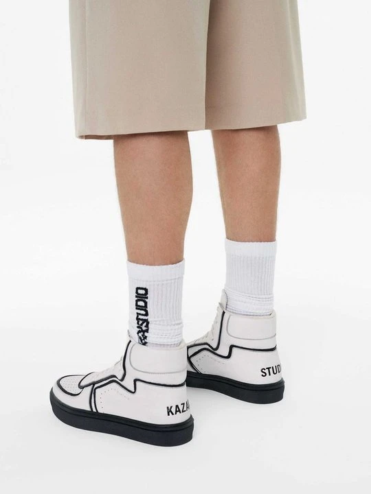 Zdjęcie produktu Sneakersy wysokie Kazar biały