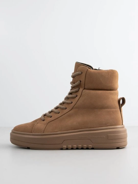 Zdjęcie produktu Sneakersy wysokie Kennel & Schmenger wielbłądzi