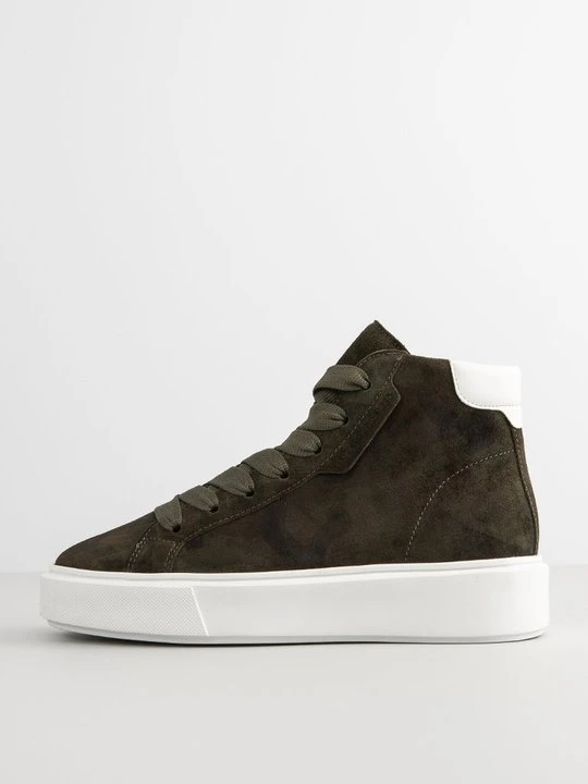 Zdjęcie produktu Sneakersy wysokie Kennel & Schmenger ciemnozielony